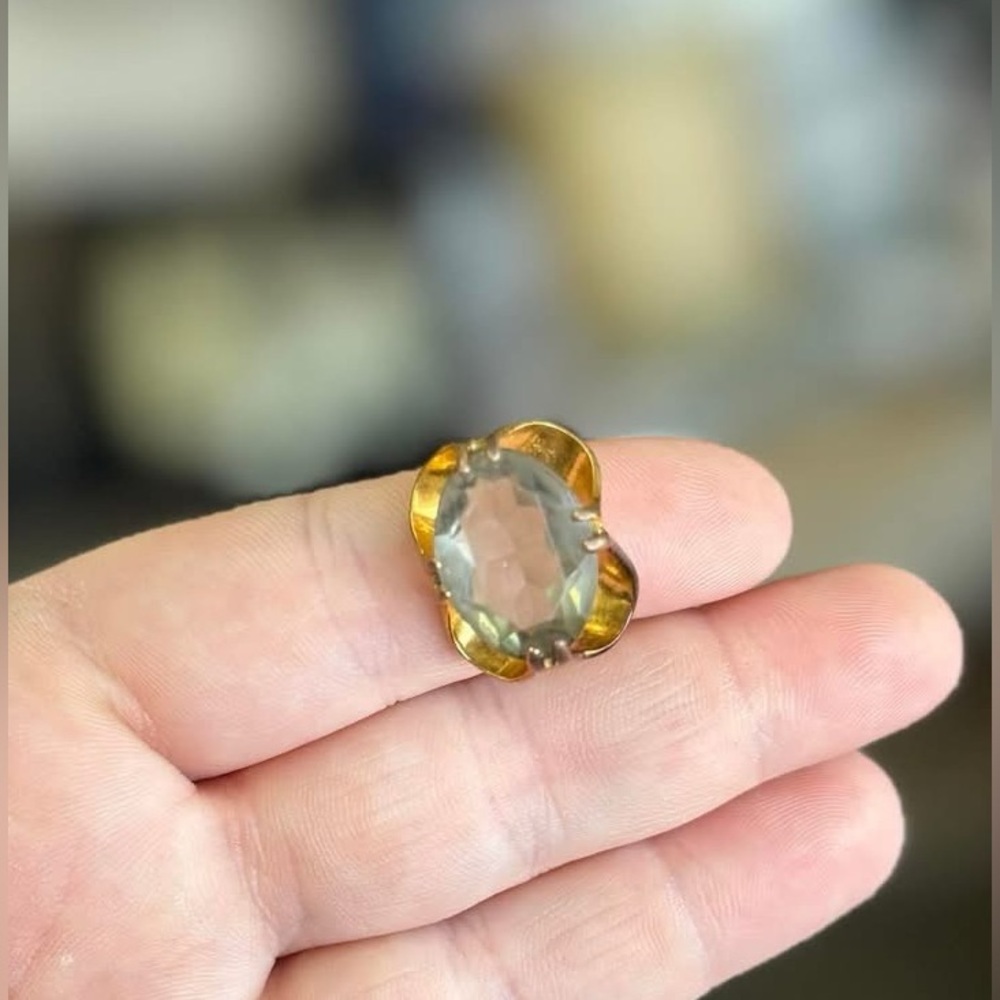 Vintage  1/20 10KT Gold Filled Shank Ring